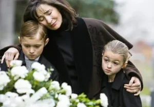 family mourning